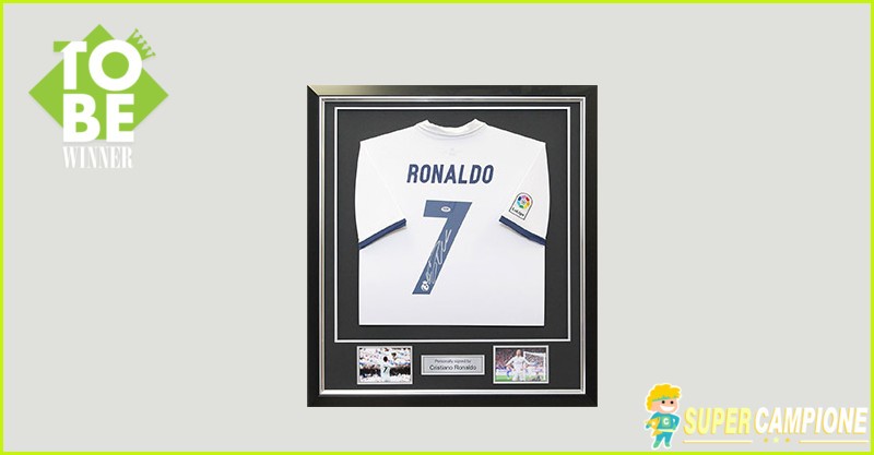 Vinci gratis la maglia autografata da Cristiano Ronaldo